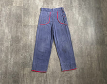 Load image into Gallery viewer, 1930s sportswear pants . vintage 30s pants . size small to s/m