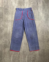 Load image into Gallery viewer, 1930s sportswear pants . vintage 30s pants . size small to s/m