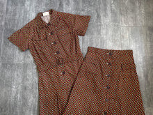 Load image into Gallery viewer, 1930s playsuit set . vintage 30s playsuit and skirt . size small to s/m