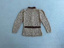 Load image into Gallery viewer, 1930s cardigan . vintage 30s sweater . size xs to medium