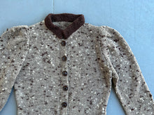 Load image into Gallery viewer, 1930s cardigan . vintage 30s sweater . size xs to medium