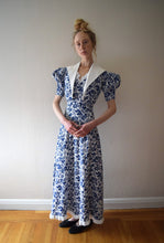 Load image into Gallery viewer, 1930s gown and bolero . vintage 30s dress . size xs