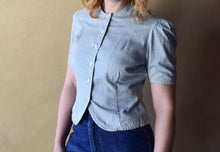 Load image into Gallery viewer, 1940s top . vintage 40s top . size s