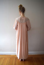 Load image into Gallery viewer, 1930s silk peignoir set . vintage 30s slip and robe . size xs to small