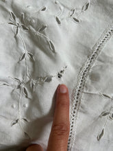 Load image into Gallery viewer, Antique corset cover . Edwardian era top . size xl