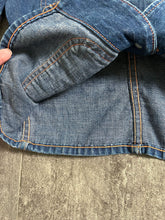 Load image into Gallery viewer, 1950s denim jacket . vintage Tuf Nut jacket . size xs to s