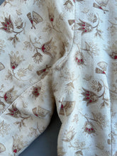 Load image into Gallery viewer, Antique calico blouse . 1880s 1890s print bodice . size xs to small