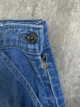 Load image into Gallery viewer, 1950s side zip jeans . vintage 50s denim . 33 waist