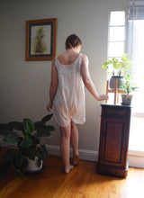 Load image into Gallery viewer, Antique step in . 1910s 1920s romper . size xs to s/m