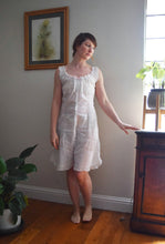 Load image into Gallery viewer, Antique combination . 1910s step-in romper . size xs to small