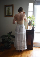 Load image into Gallery viewer, Antique petticoat skirt . Edwardian era fashion. 32 waist