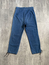 Load image into Gallery viewer, Vintage 1940s jeans . 40s selvedge denim pants . 31-32 waist