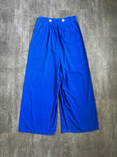 Load image into Gallery viewer, 1930s blue sportswear pants . beach pajama pants . 32-33 waist