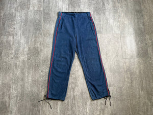 Vintage 1940s jeans . 40s selvedge denim pants . 31-32 waist