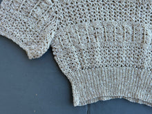 Load image into Gallery viewer, 1930s puff sleeve knit top . vintage 30s sweater . size xxs to small